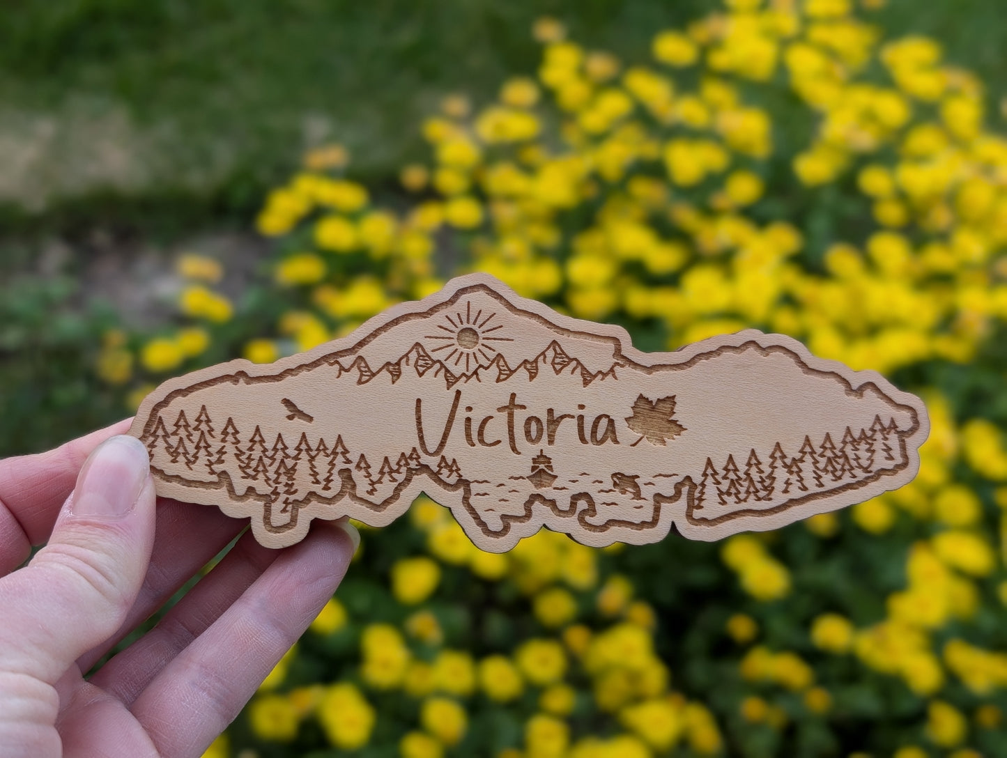 Vancouver Island Magnetic Bottle Opener