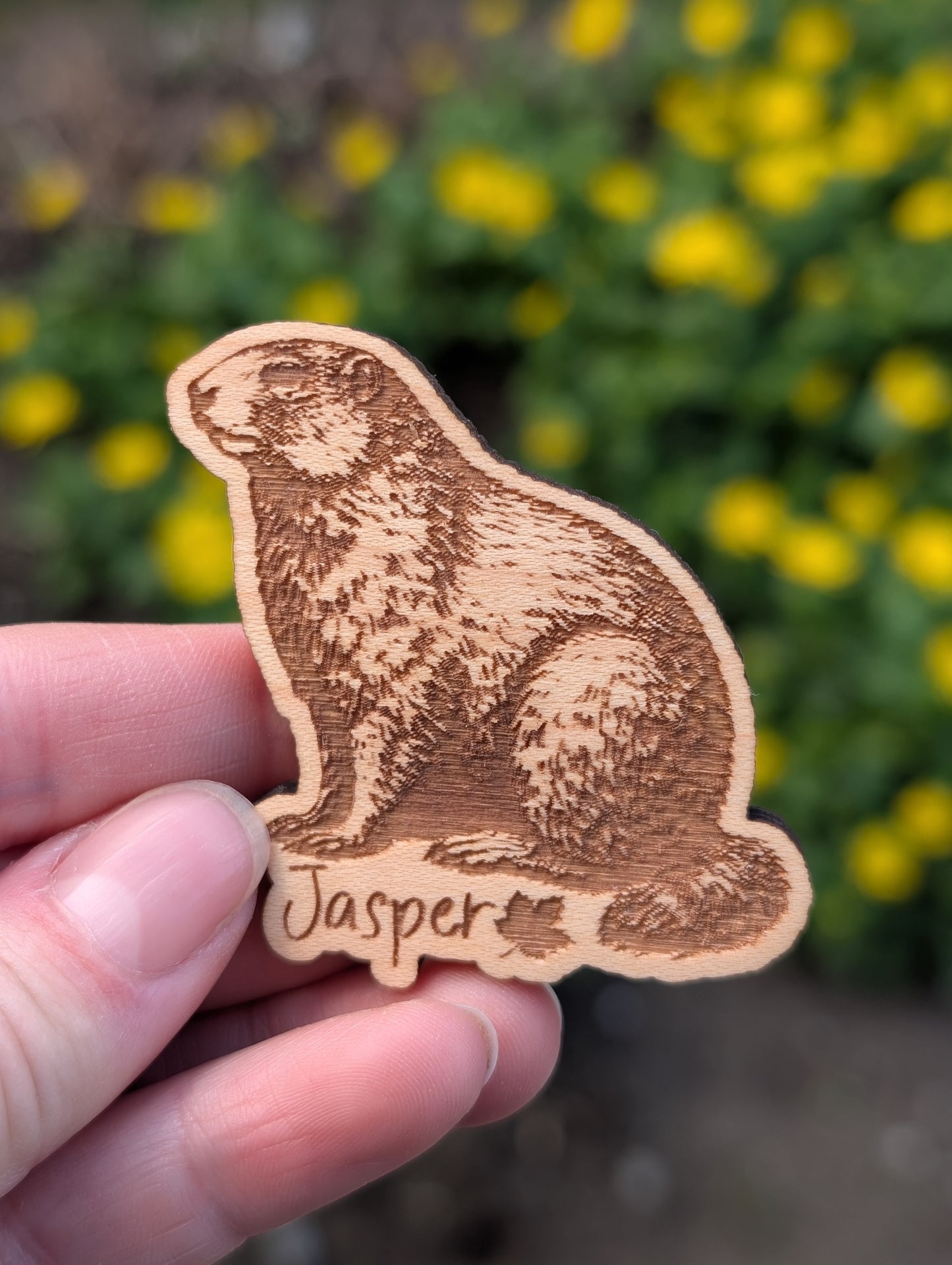 Marmot Magnet or keychain