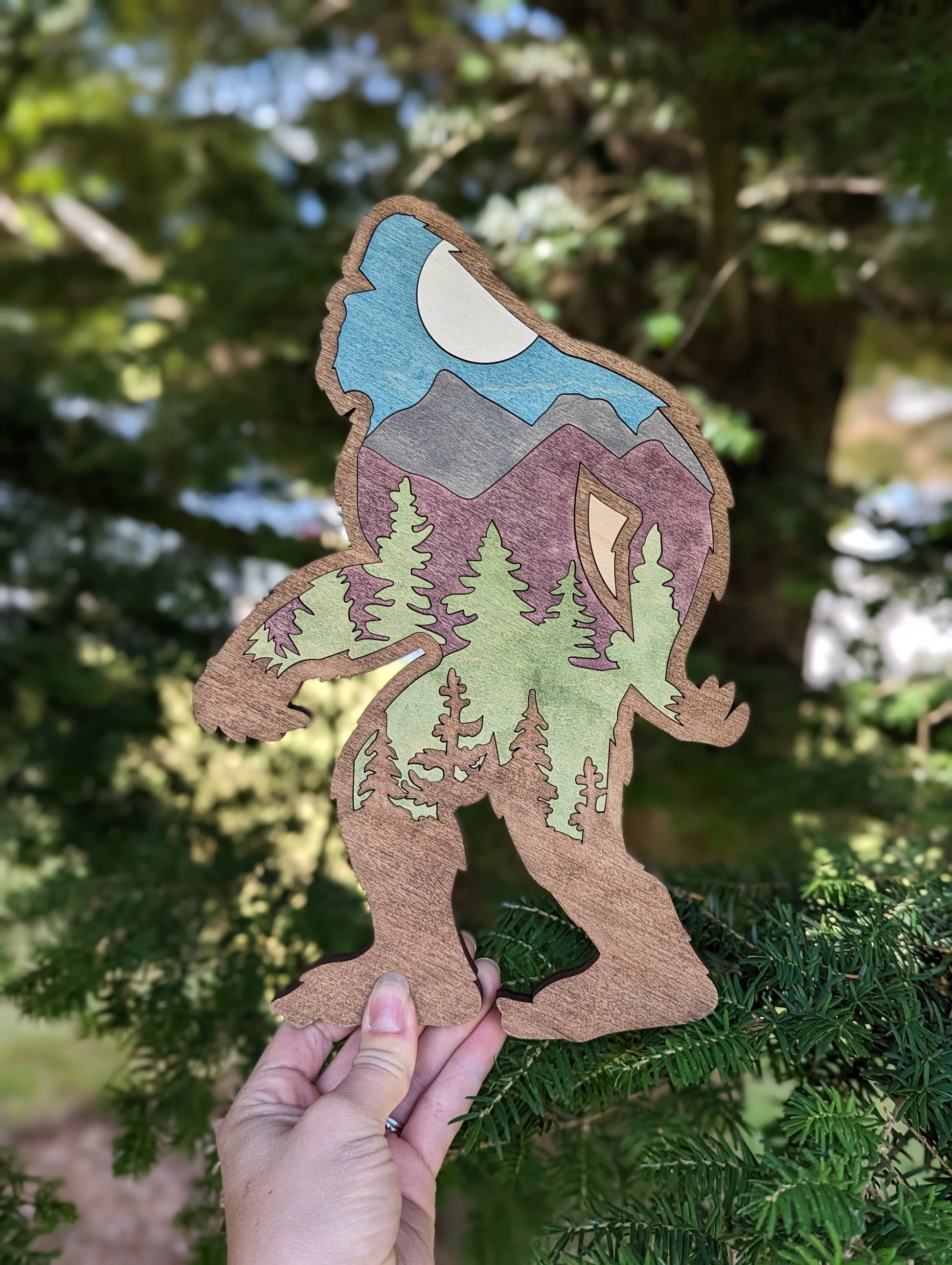 Sasquatch part could be displayed on its own