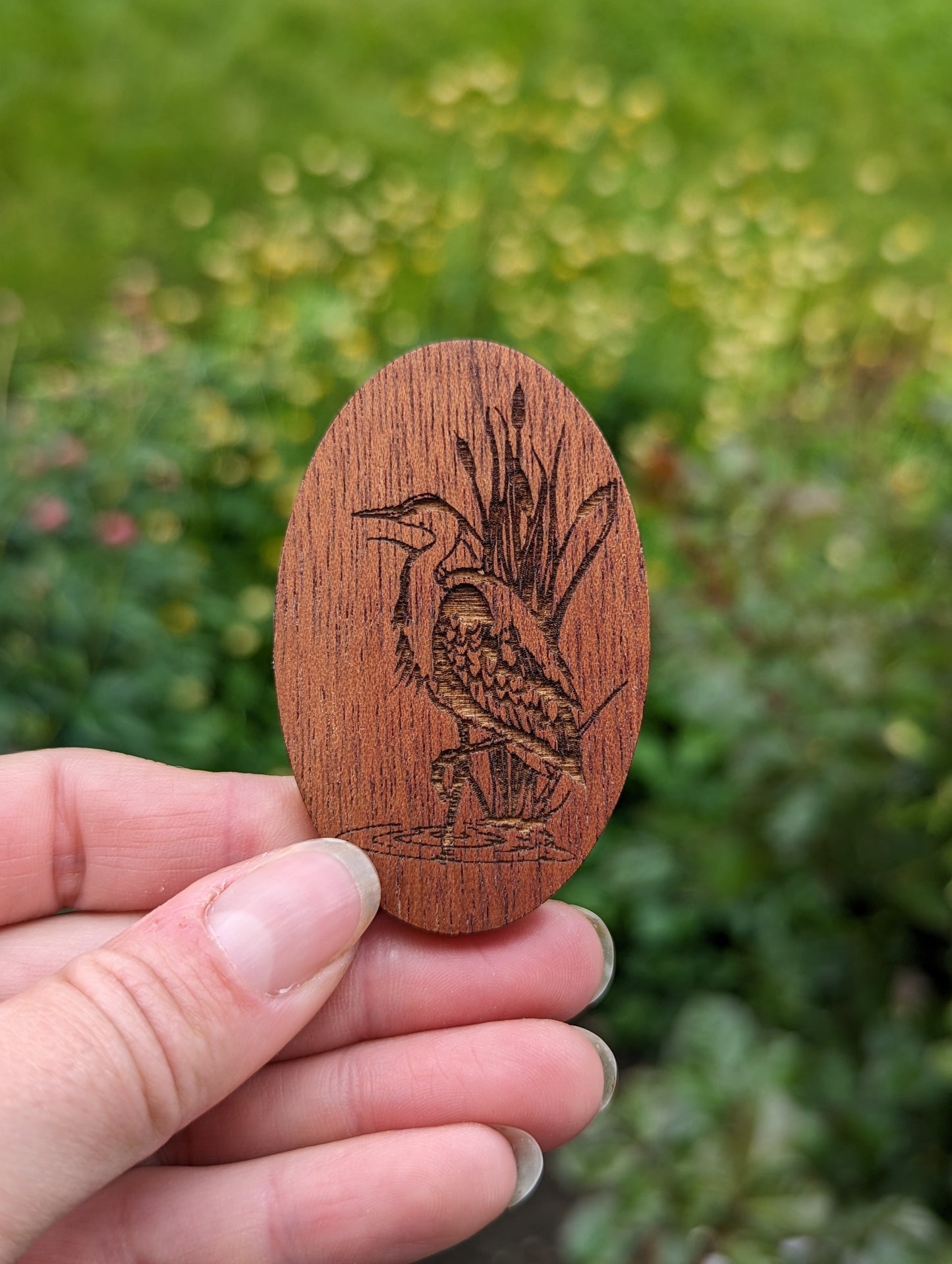 Blue Heron Magnet