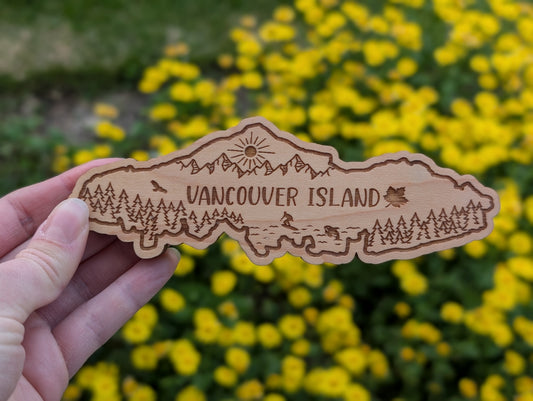 Vancouver Island Magnetic Bottle Opener