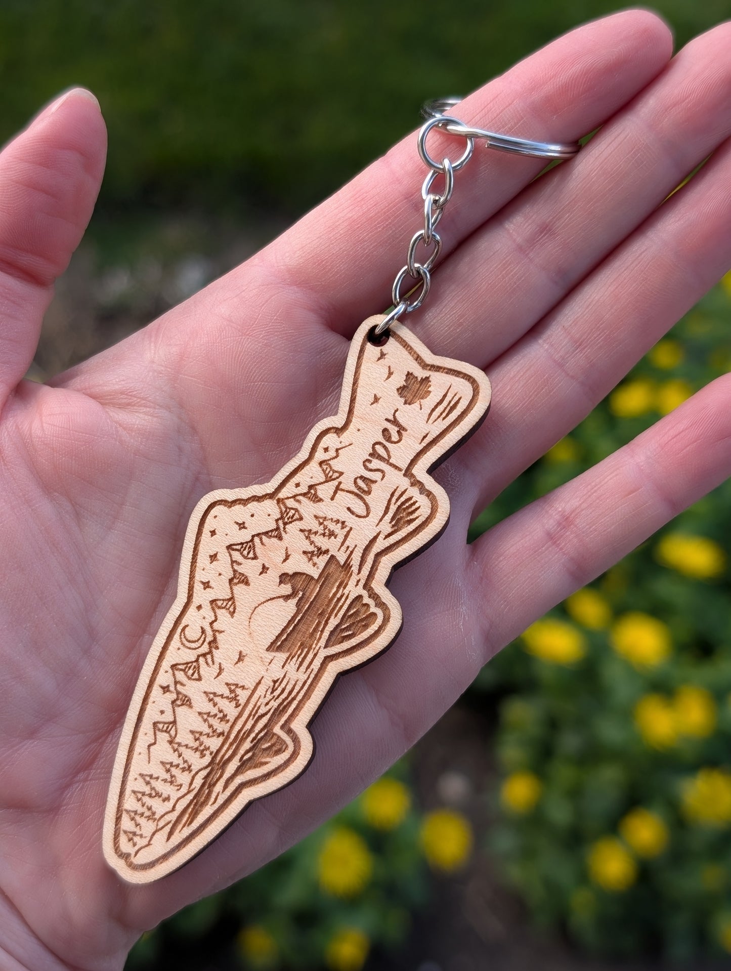 Adventure Fish Keychain and Magnet