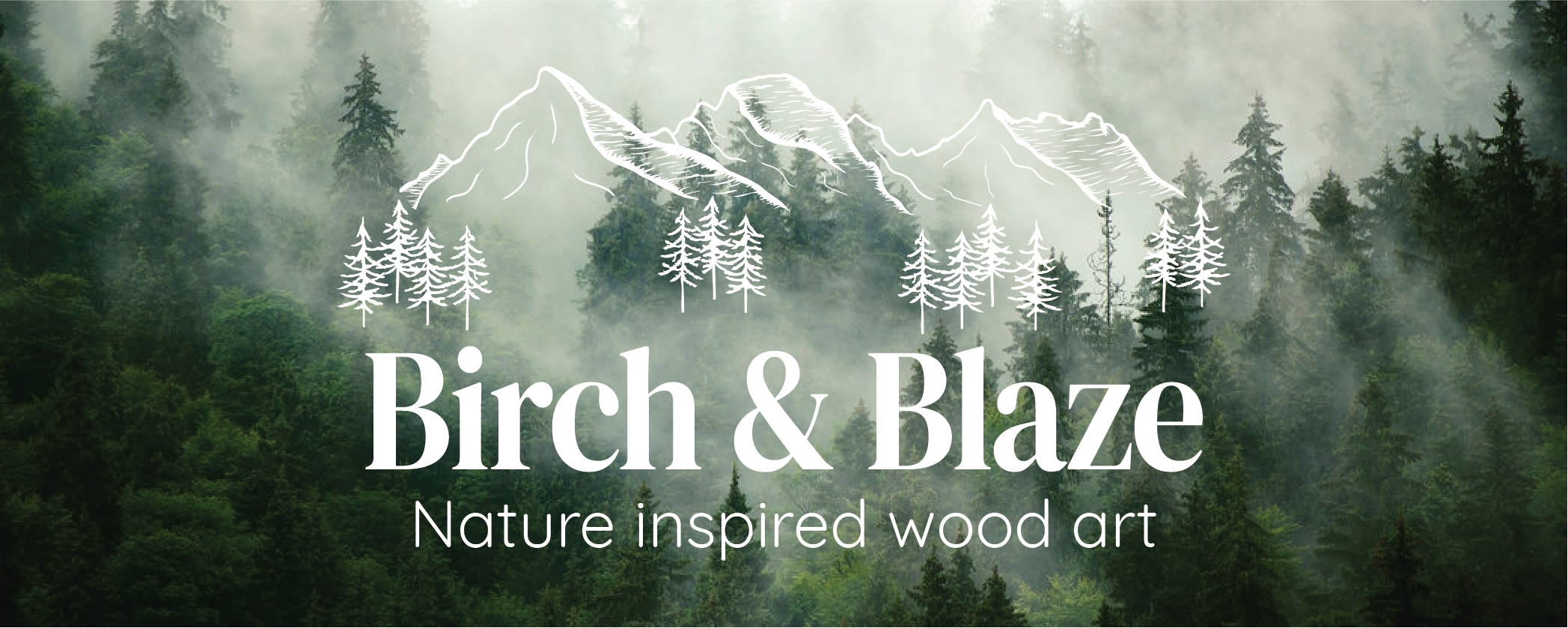 Website Header for Birch & Blaze