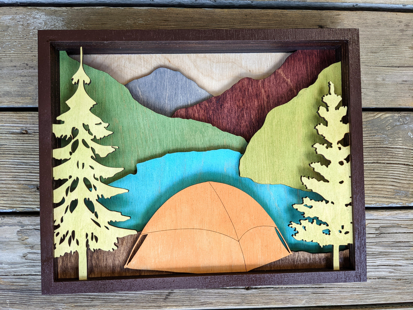 Lindeman lake Shadow box Shadow box 100.00