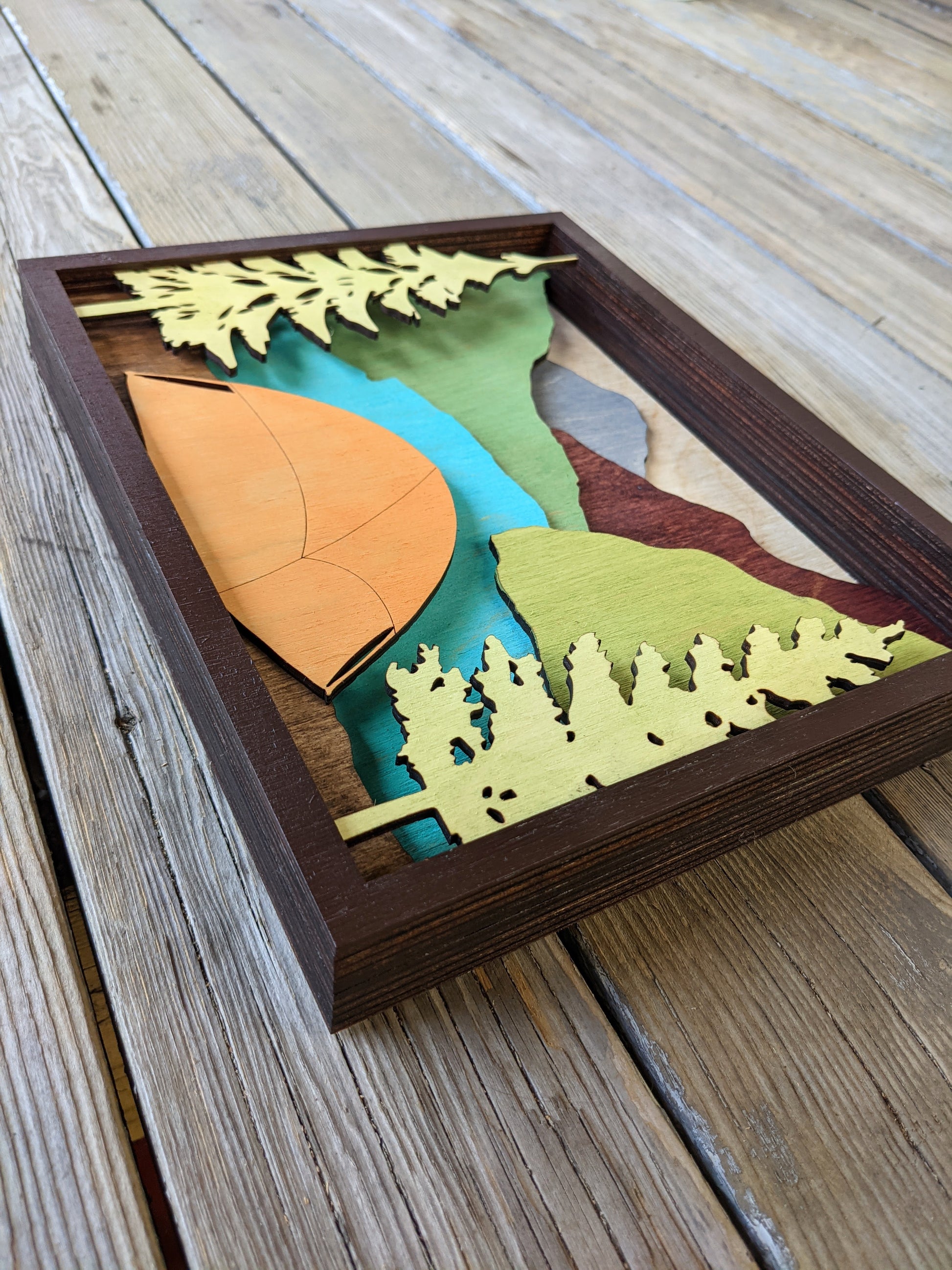 Lindeman lake Shadow box Shadow box 100.00