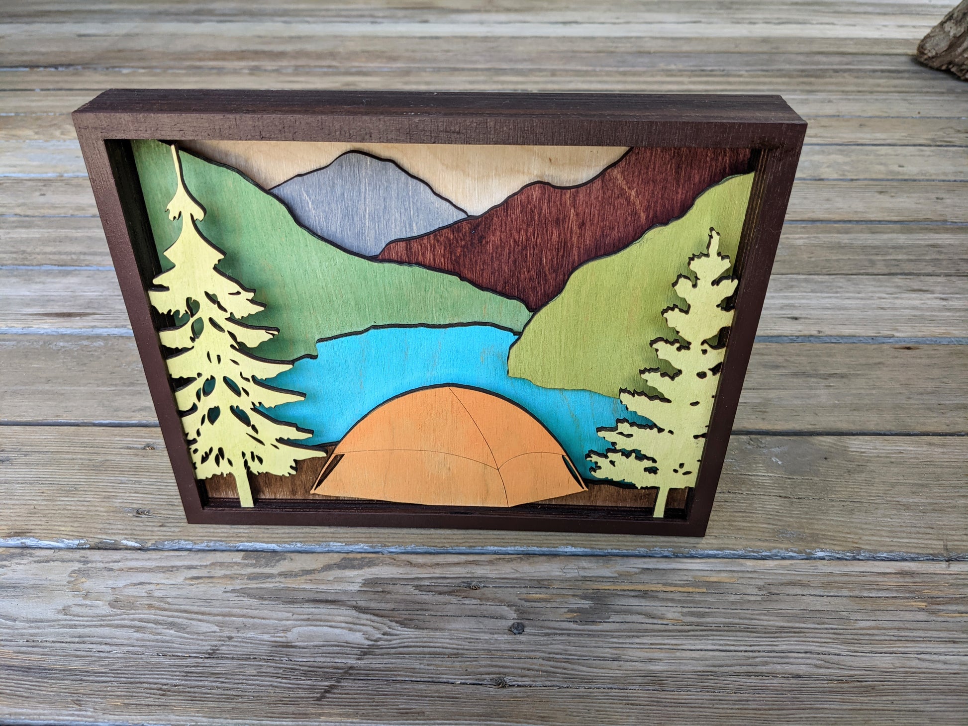 Lindeman lake Shadow box Shadow box 100.00