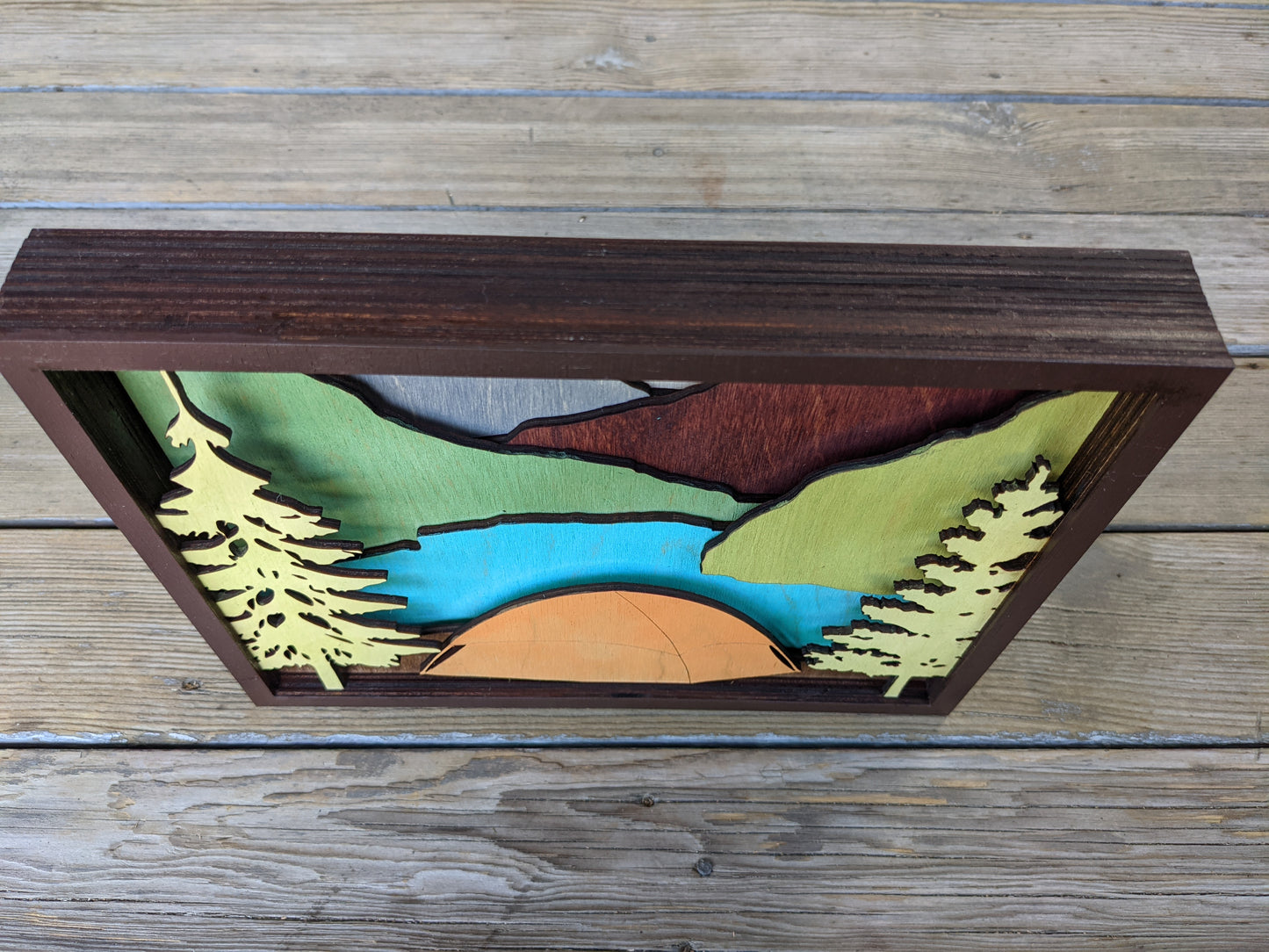 Lindeman lake Shadow box Shadow box 100.00