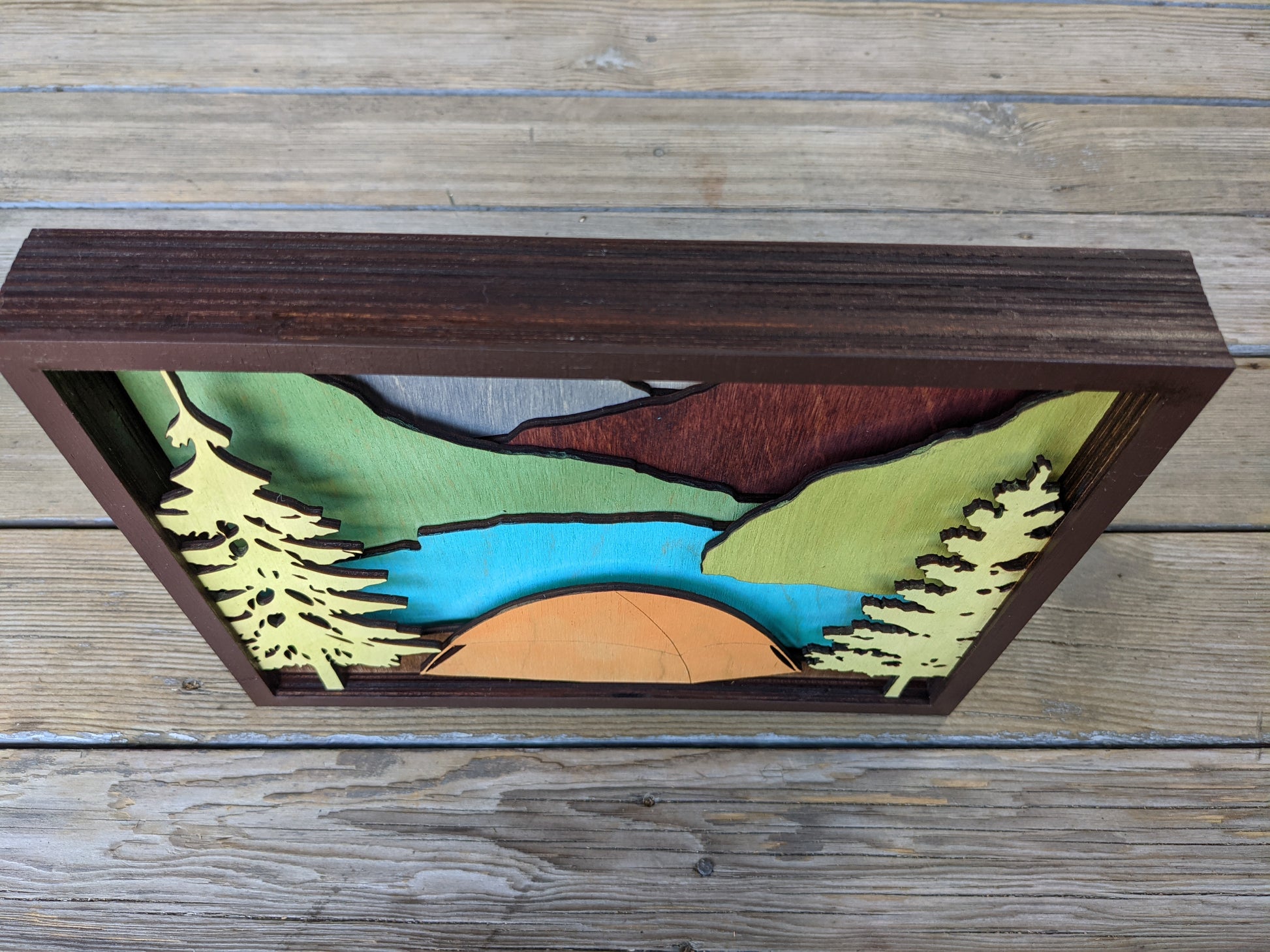 Lindeman lake Shadow box Shadow box 100.00