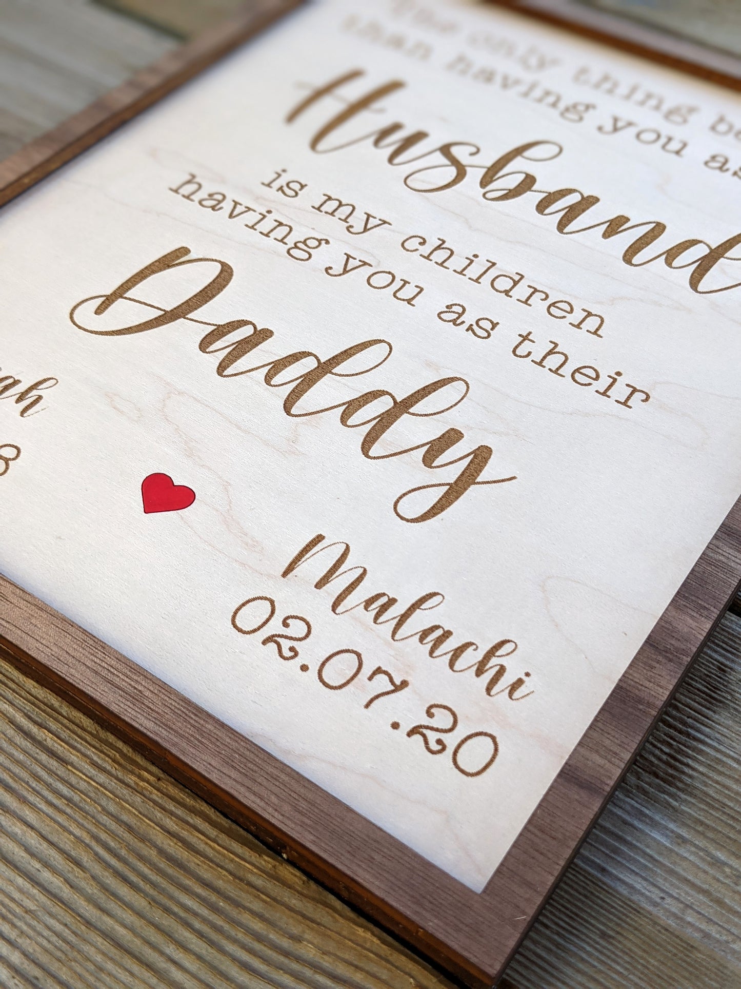 Personalized Sign for Dad Sign 35.00