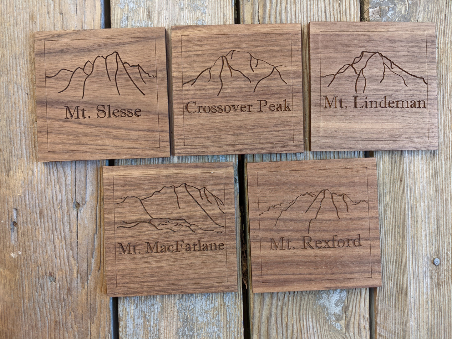 Southern BC Mountain Peak Coasters Coaster 8.00