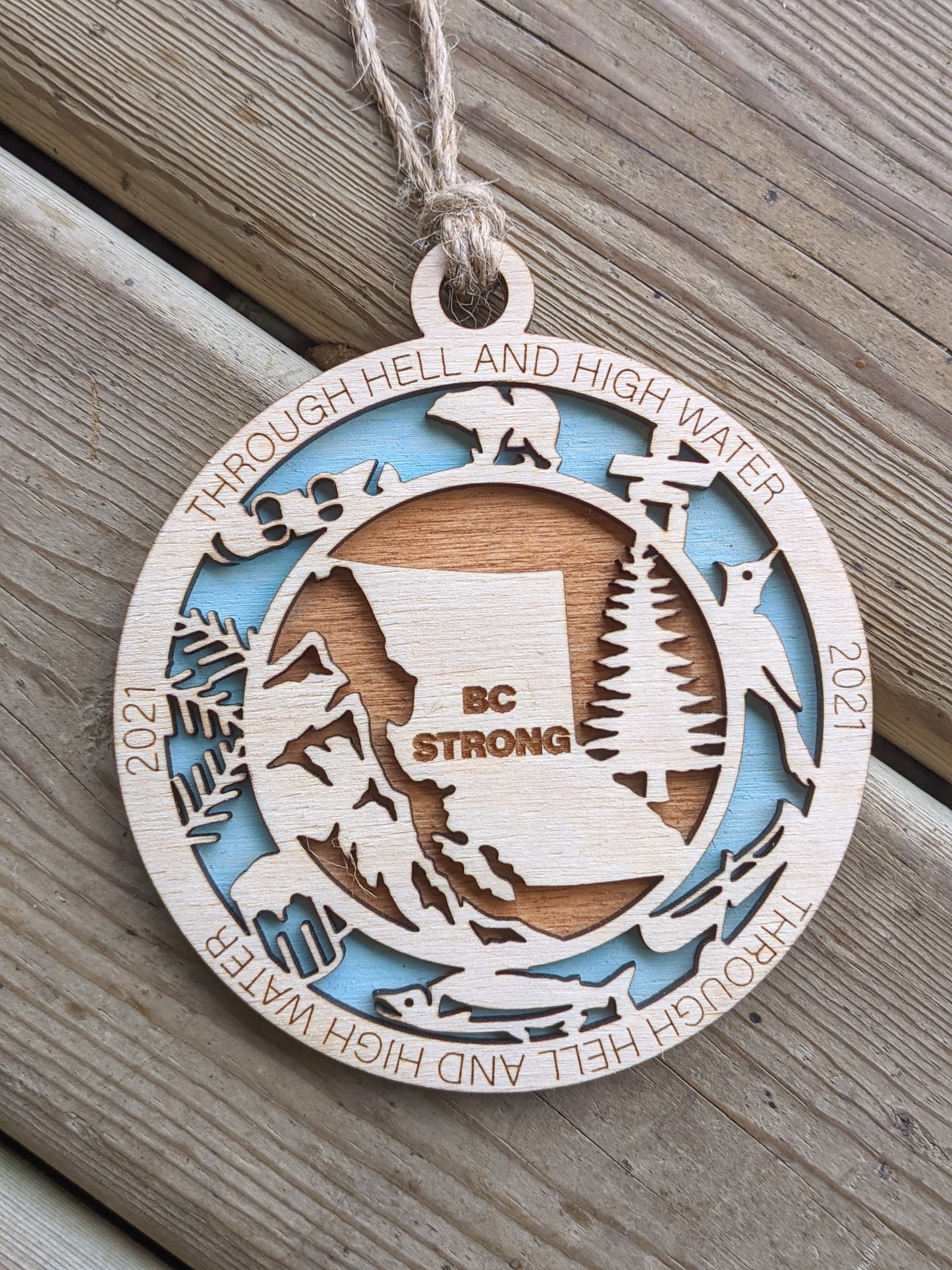 BC Strong Christmas Ornament Christmas Ornament 20.00