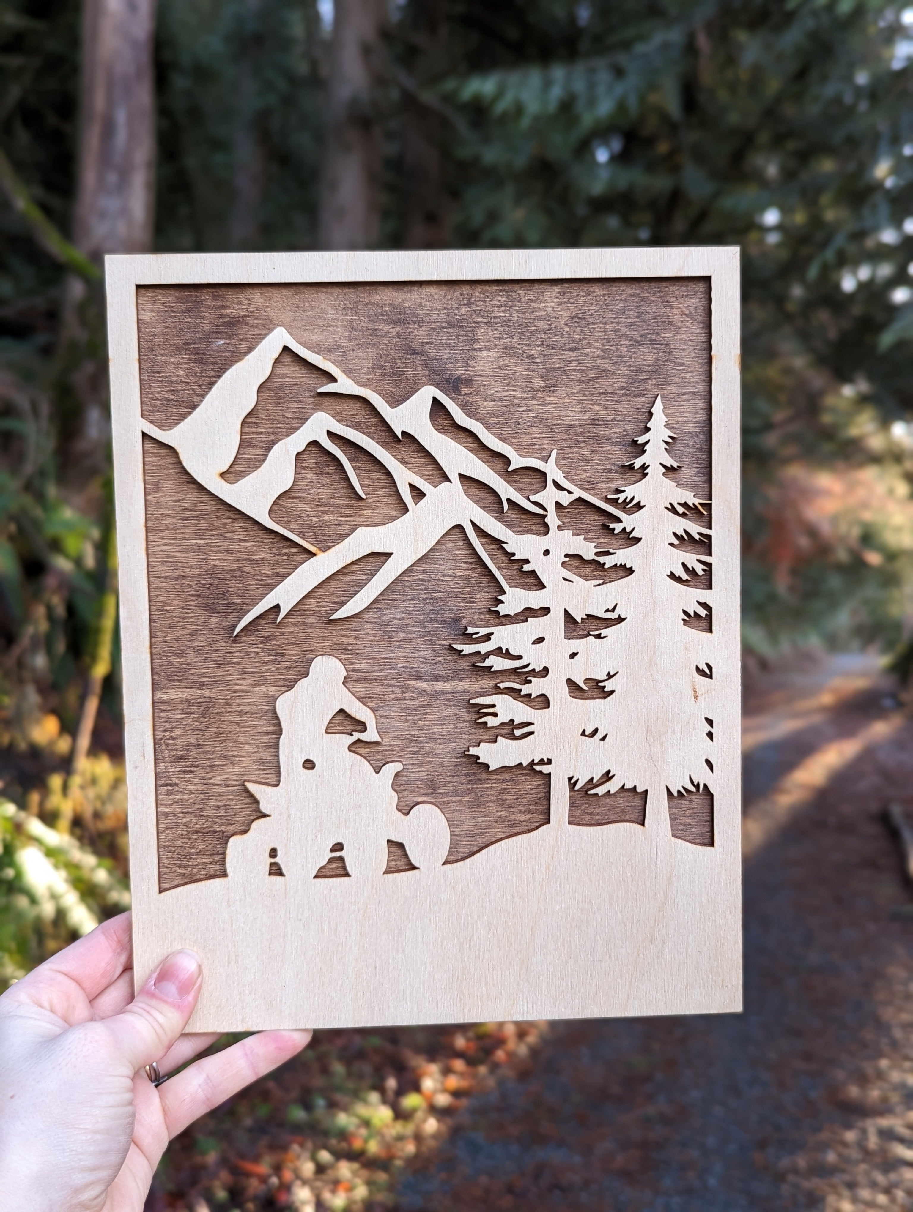 Quading Gift 3D Layered Quading Wooden Wall Art – Birch & Blaze