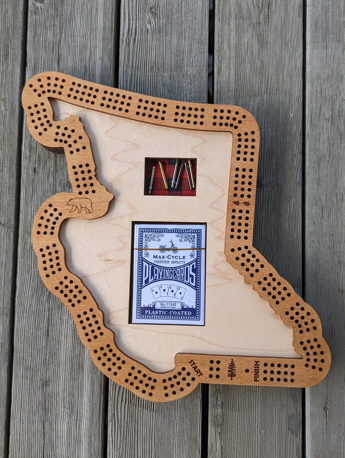 British Columbia Cribbage Board